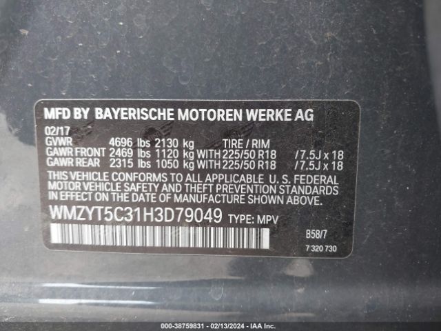 Photo 8 VIN: WMZYT5C31H3D79049 - MINI COUNTRYMAN 