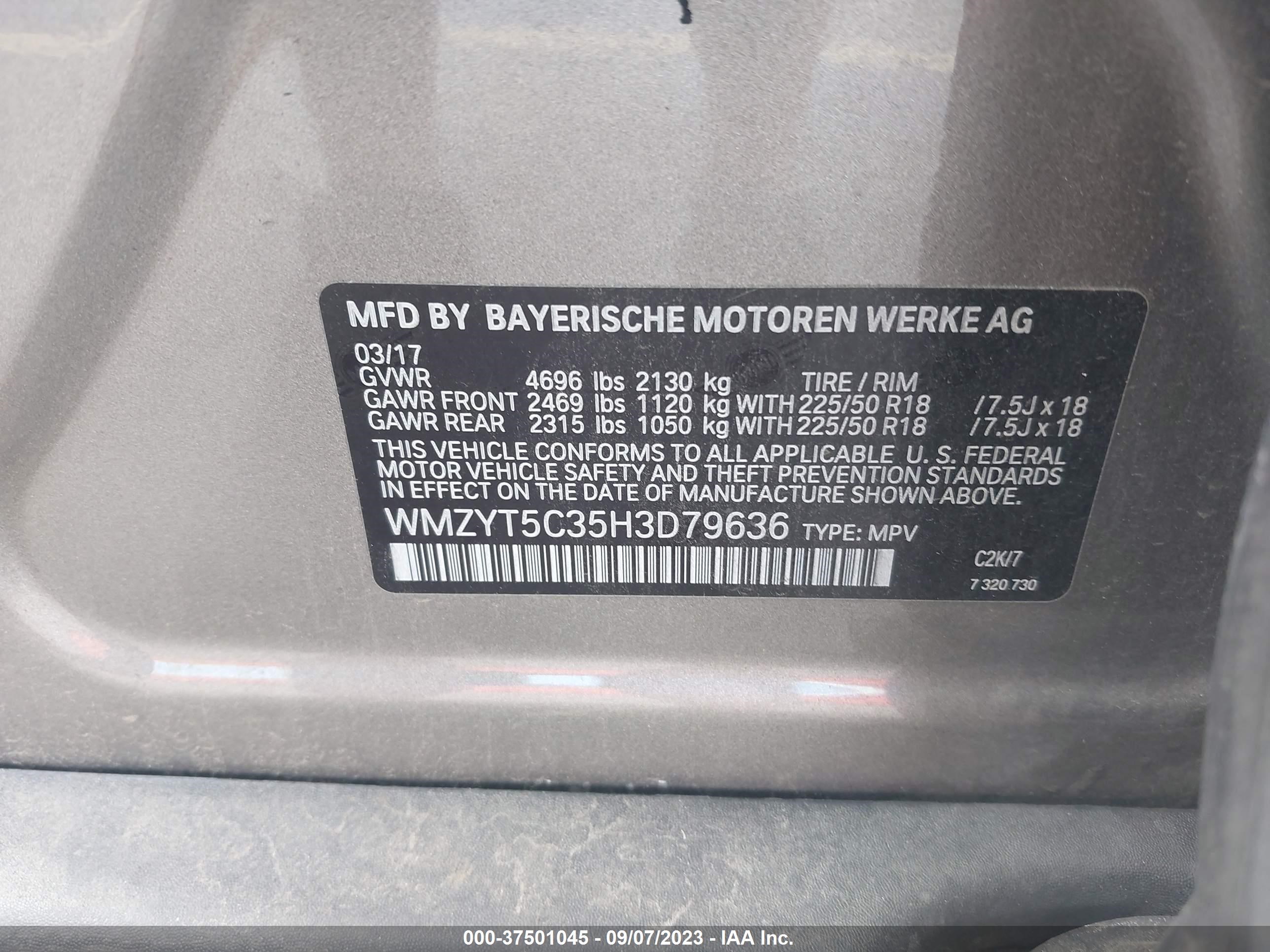 Photo 8 VIN: WMZYT5C35H3D79636 - MINI COUNTRYMAN 