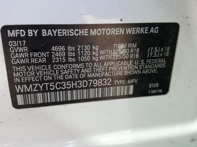 Photo 9 VIN: WMZYT5C35H3D79832 - MINI COOPER S C 