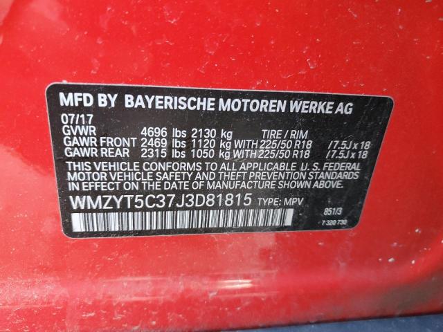 Photo 12 VIN: WMZYT5C37J3D81815 - MINI COOPER S C 