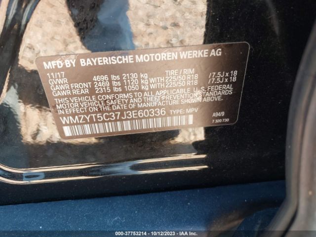 Photo 8 VIN: WMZYT5C37J3E60336 - MINI COOPER COUNTRYMAN 