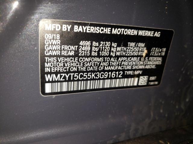 Photo 9 VIN: WMZYT5C55K3G91612 - MINI COUNTRYMAN 