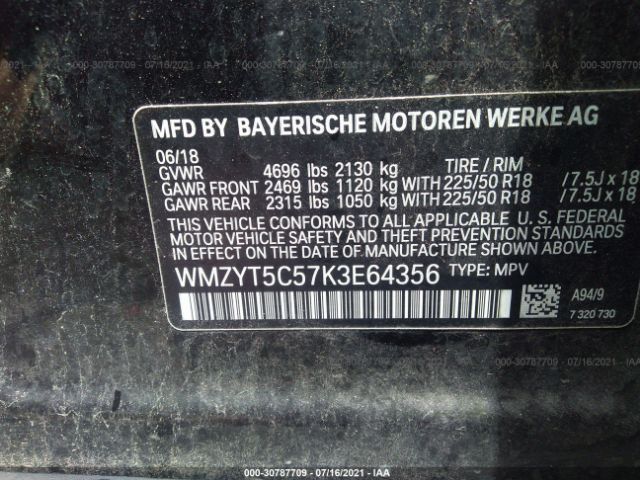 Photo 8 VIN: WMZYT5C57K3E64356 - MINI COUNTRYMAN 