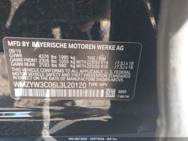 Photo 8 VIN: WMZYW3C06L3L20120 - MINI COUNTRYMAN 