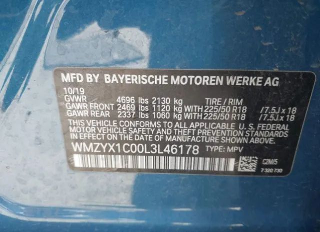 Photo 8 VIN: WMZYX1C00L3L46178 - MINI COUNTRYMAN 