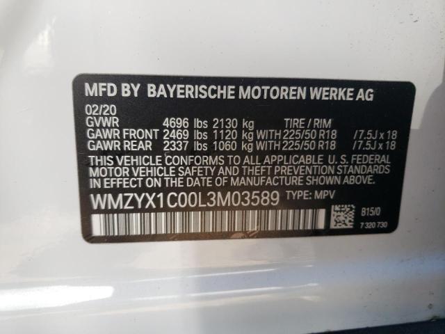 Photo 9 VIN: WMZYX1C00L3M03589 - MINI COOPER S C 