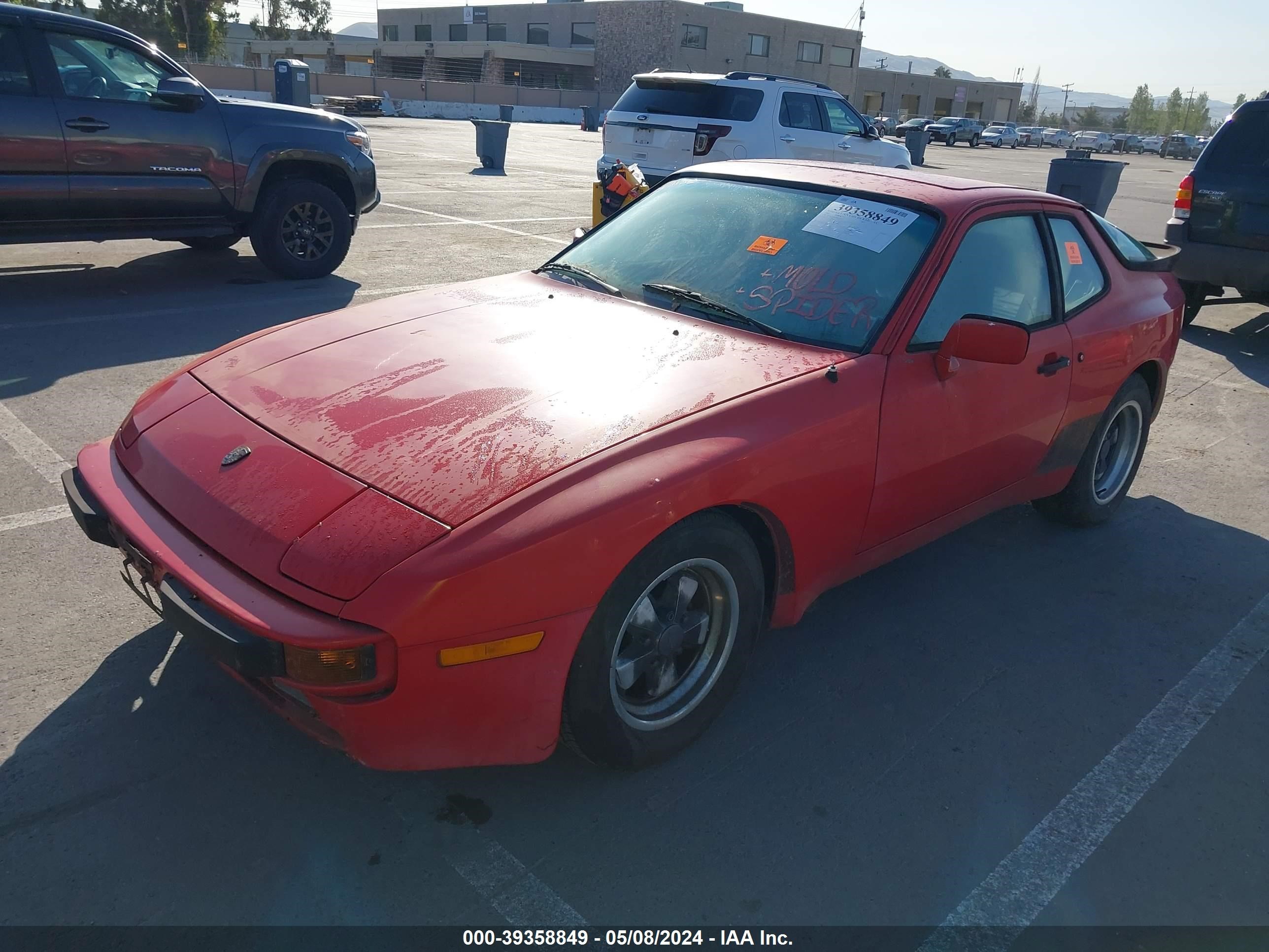 Photo 1 VIN: WP0AA0941DN459523 - PORSCHE 944 