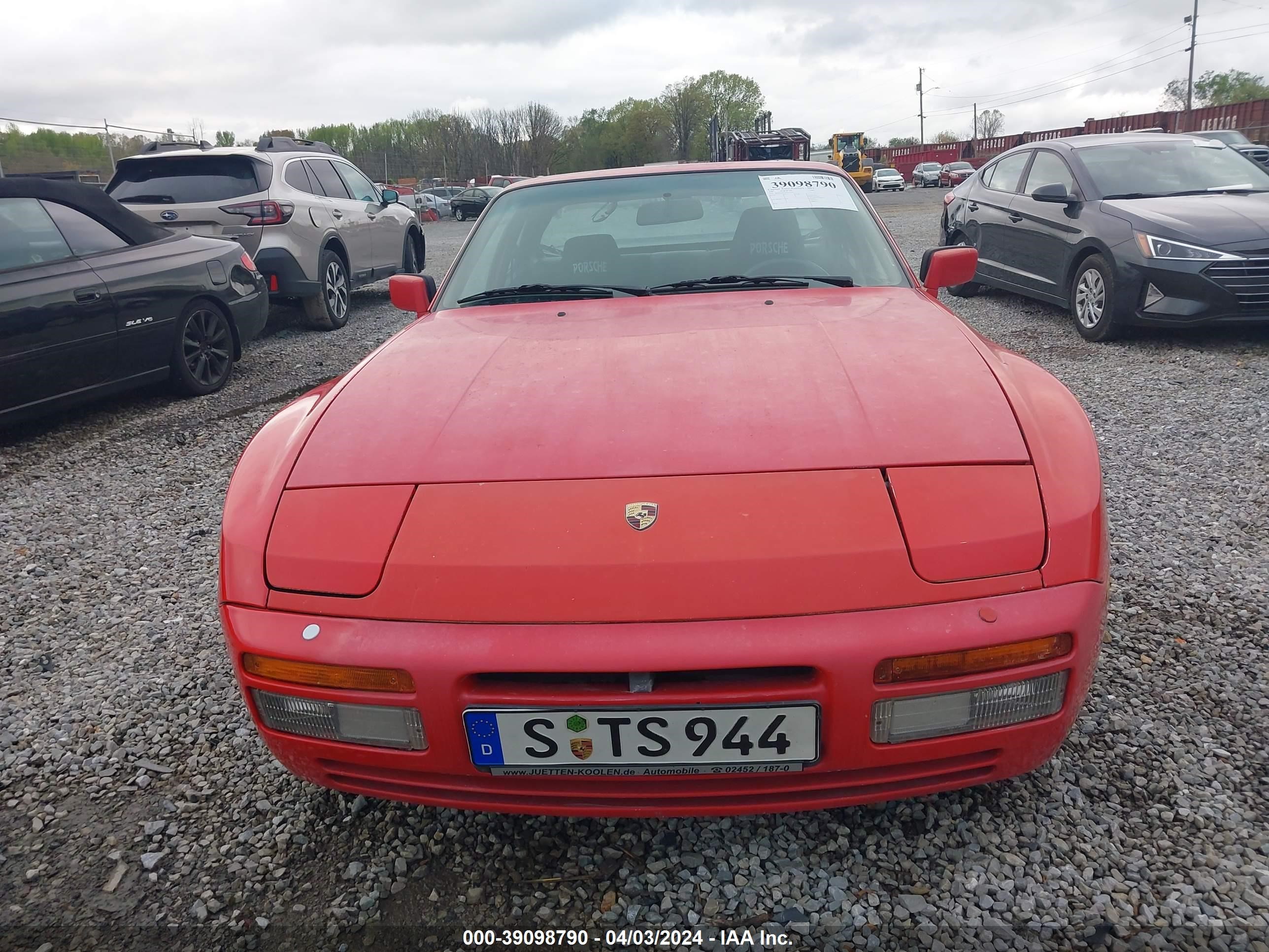 Photo 10 VIN: WP0AA2957HN150584 - PORSCHE 944 