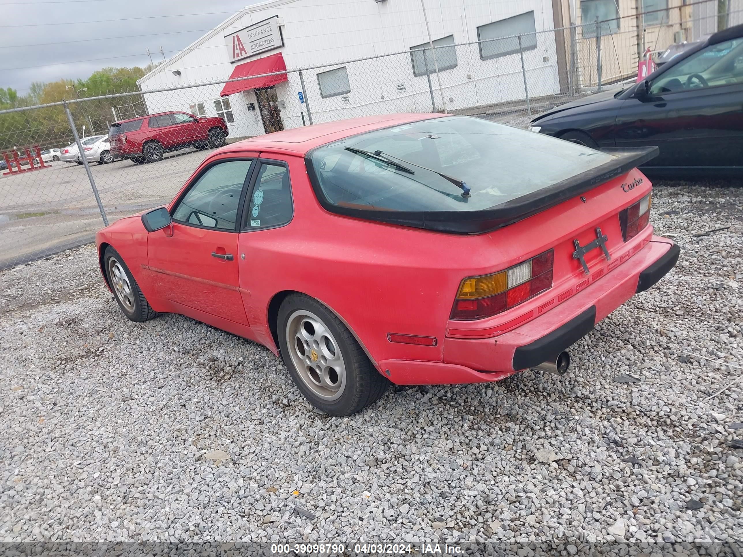 Photo 2 VIN: WP0AA2957HN150584 - PORSCHE 944 