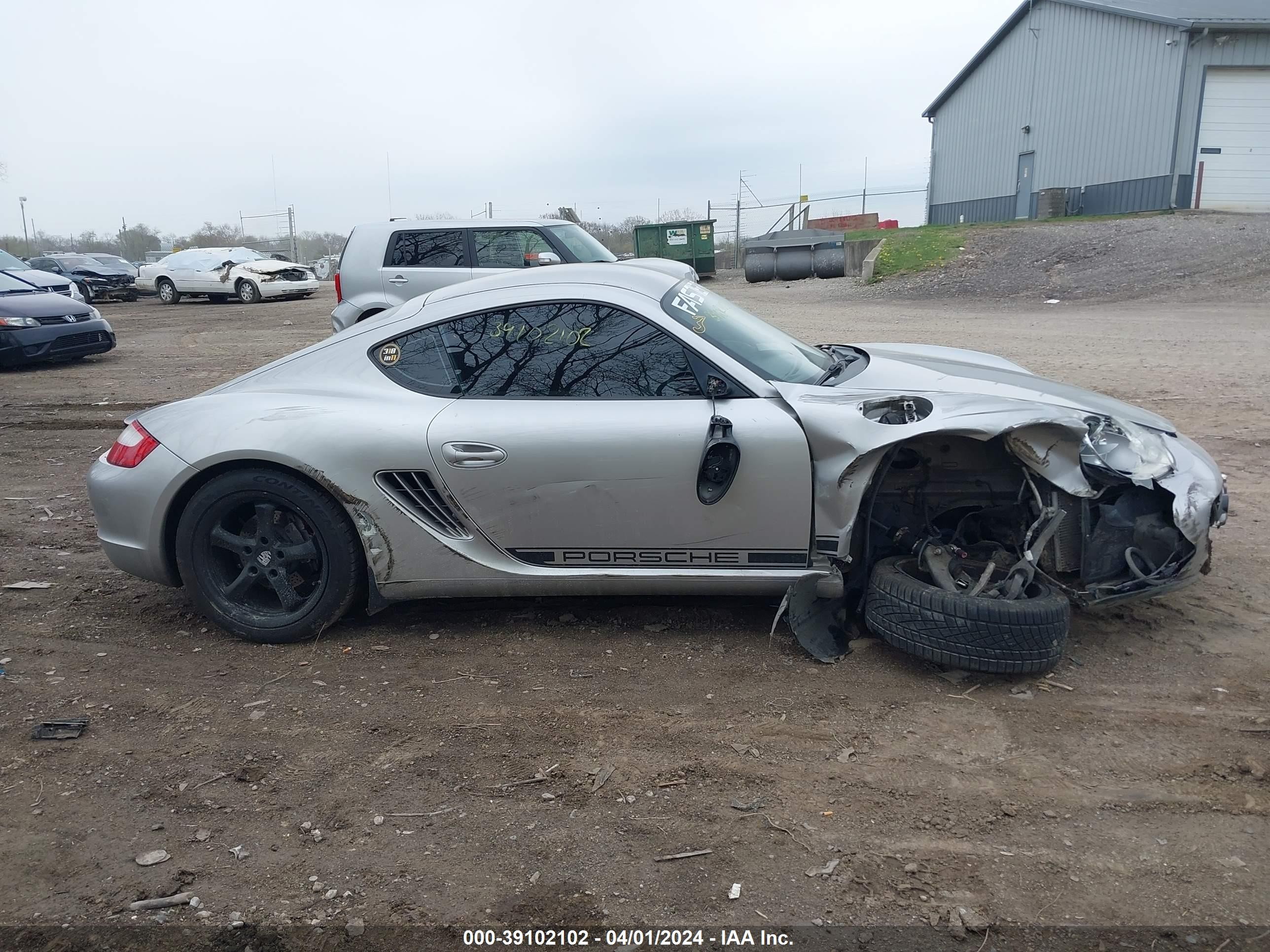 Photo 12 VIN: WP0AA29817U760155 - PORSCHE CAYMAN 