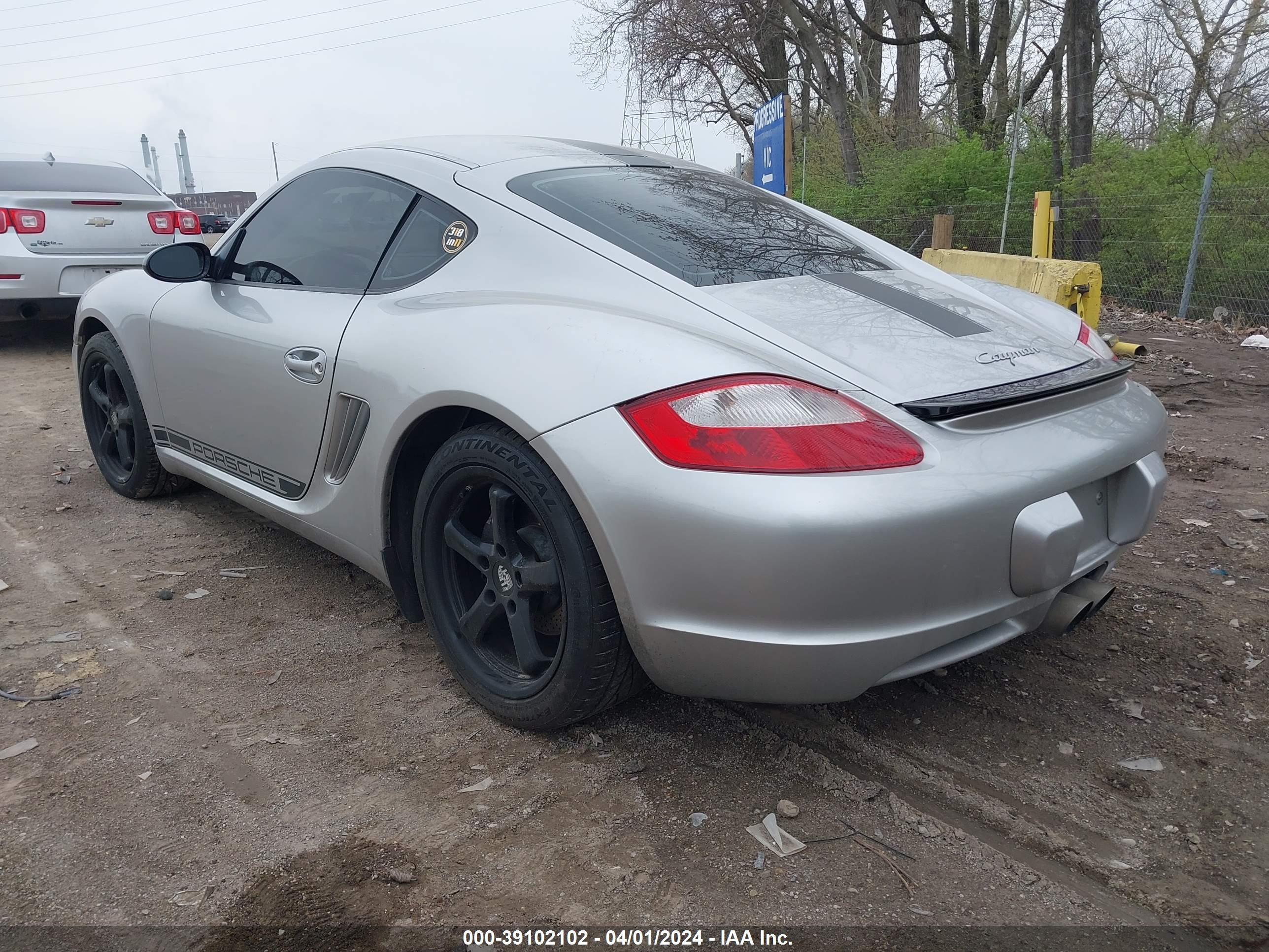 Photo 2 VIN: WP0AA29817U760155 - PORSCHE CAYMAN 