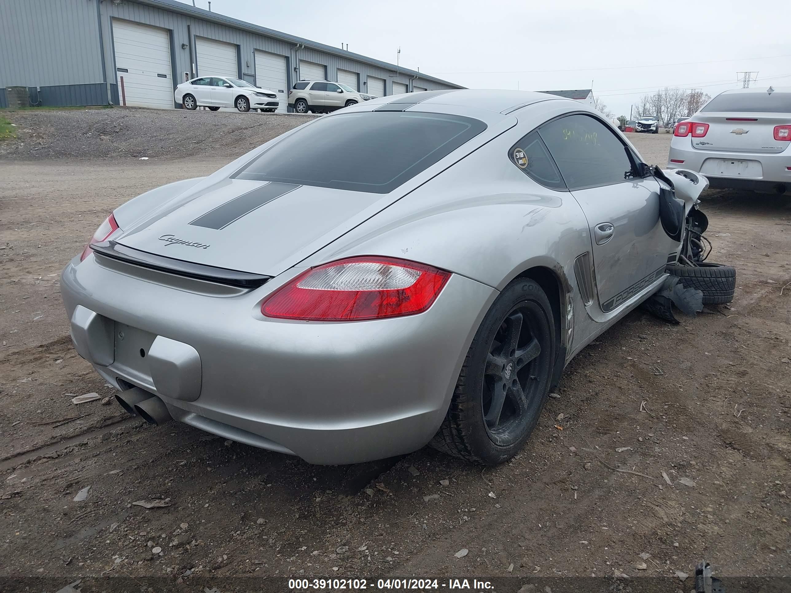 Photo 3 VIN: WP0AA29817U760155 - PORSCHE CAYMAN 