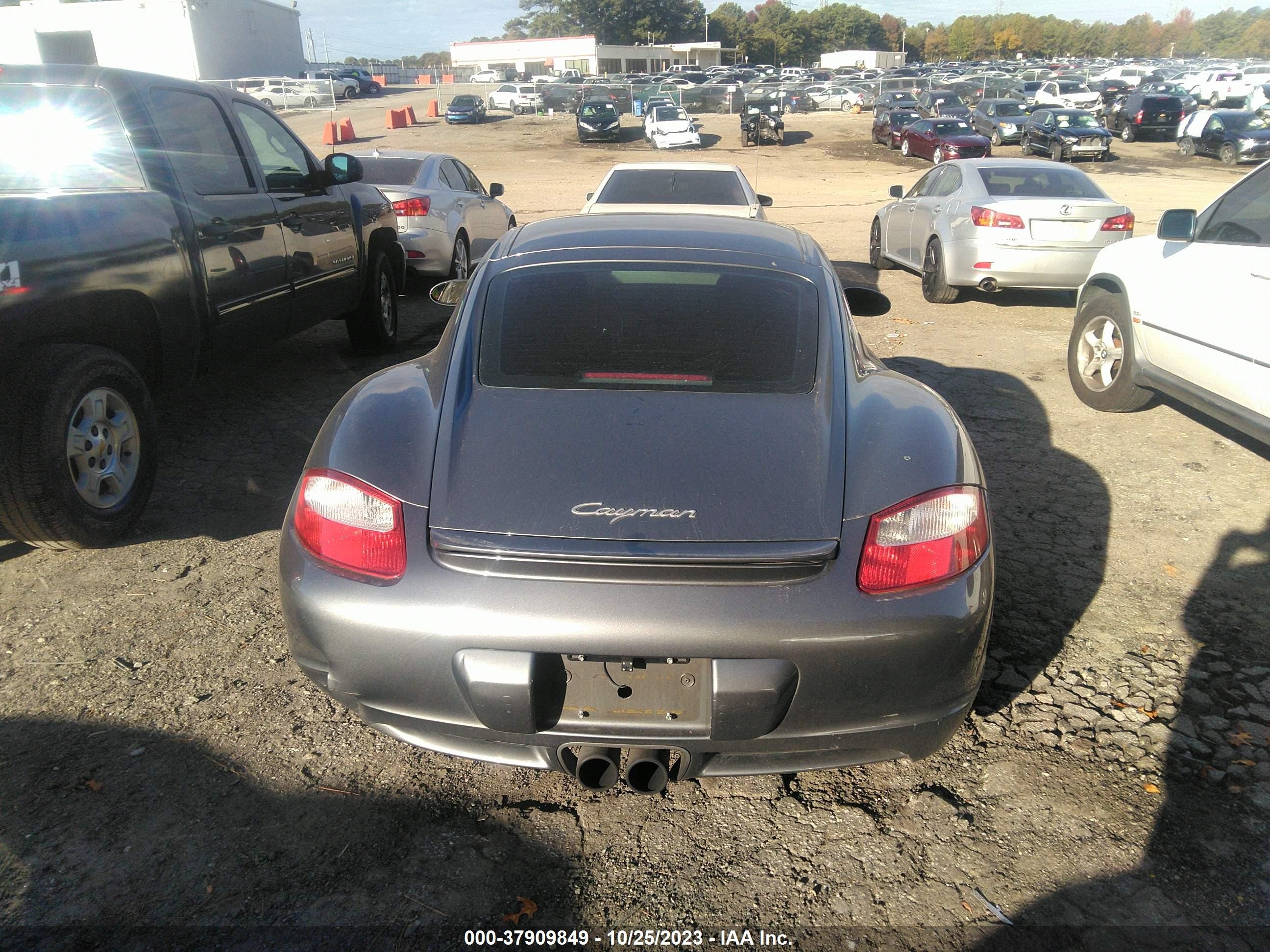 Photo 14 VIN: WP0AA29827U762934 - PORSCHE CAYMAN 