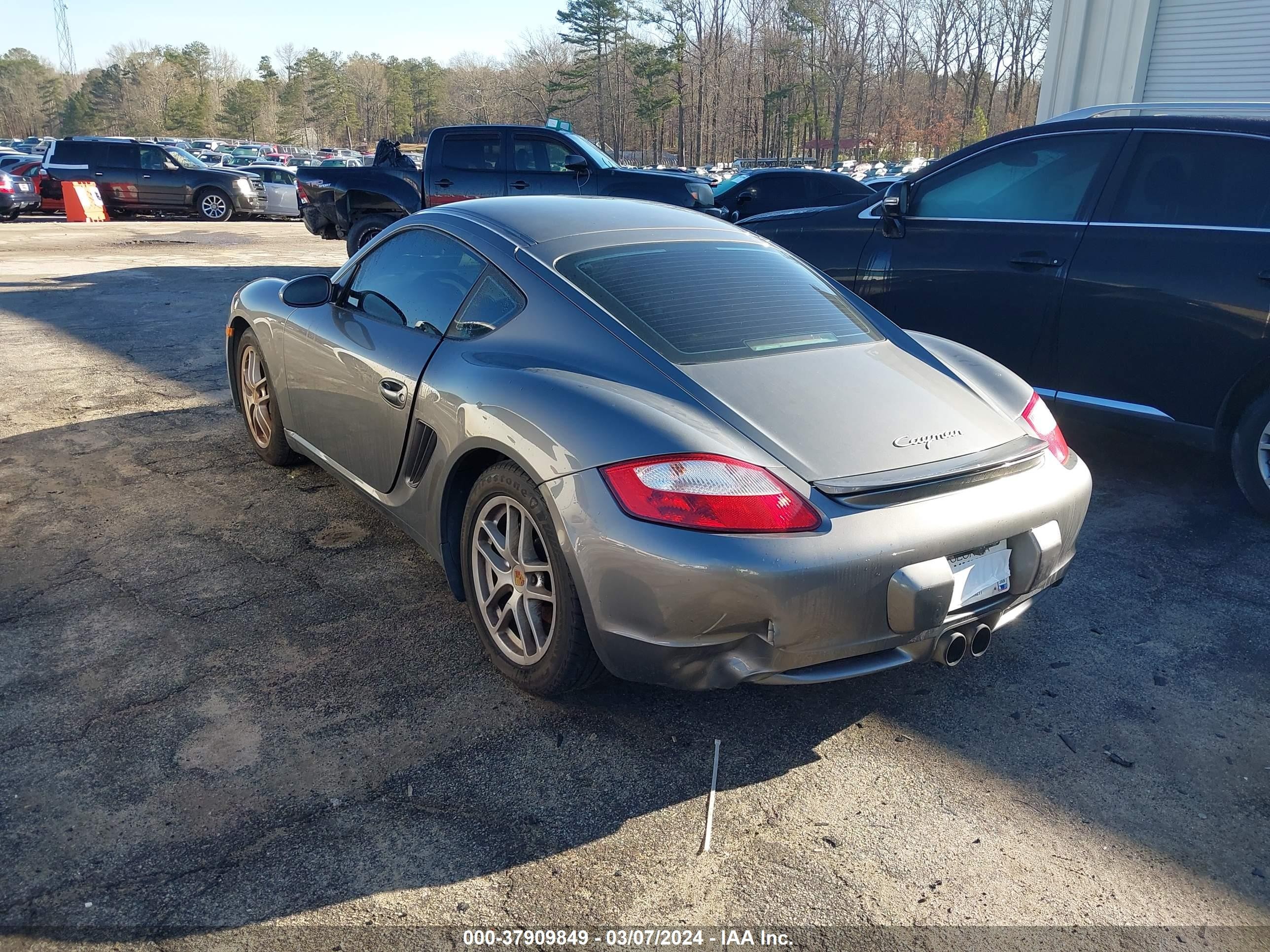 Photo 2 VIN: WP0AA29827U762934 - PORSCHE CAYMAN 