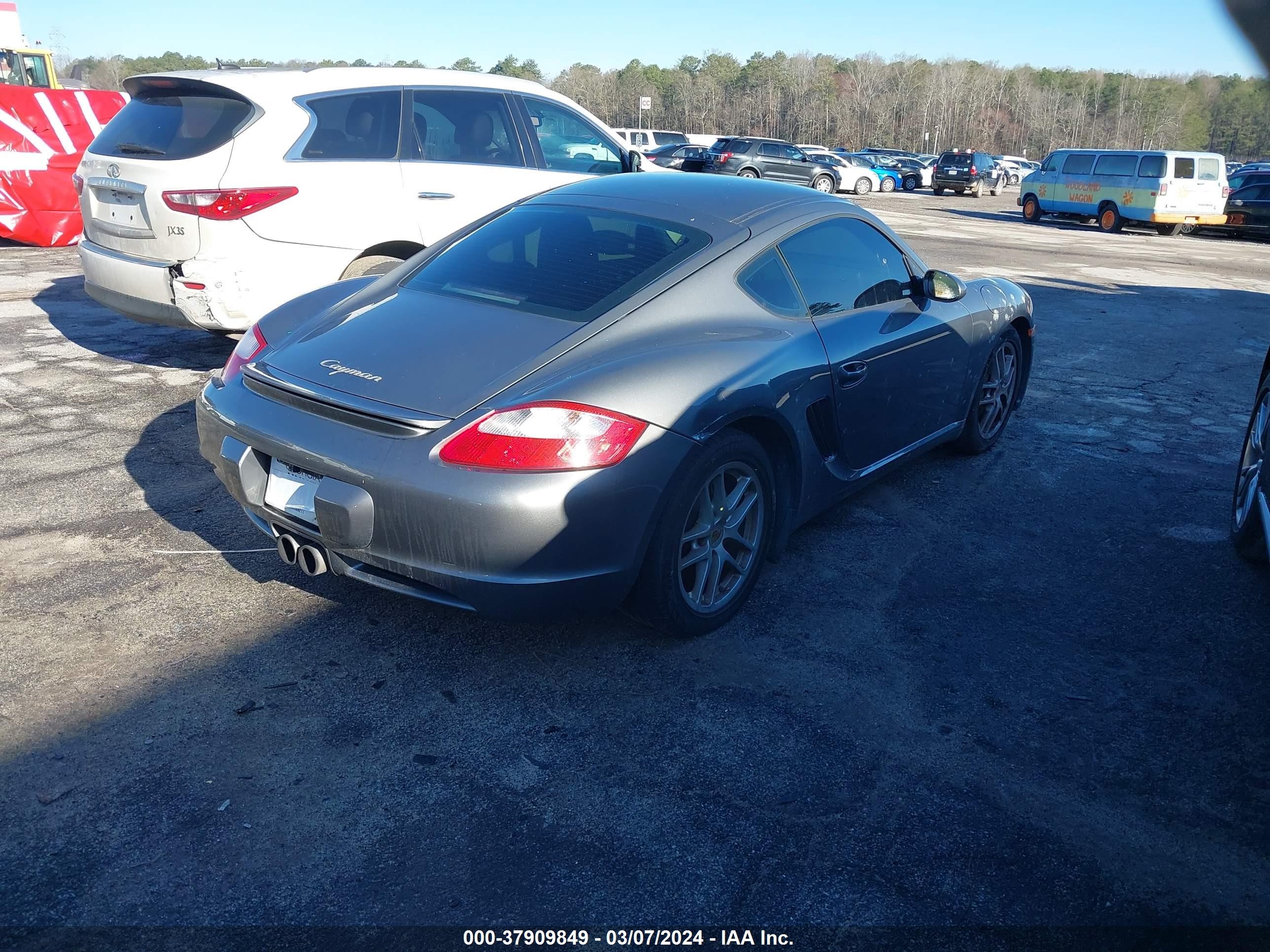 Photo 3 VIN: WP0AA29827U762934 - PORSCHE CAYMAN 