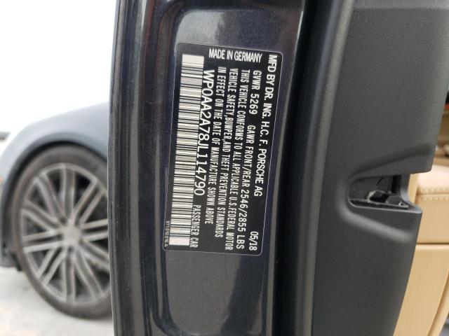 Photo 11 VIN: WP0AA2A78JL114790 - PORSCHE PANAMERA 