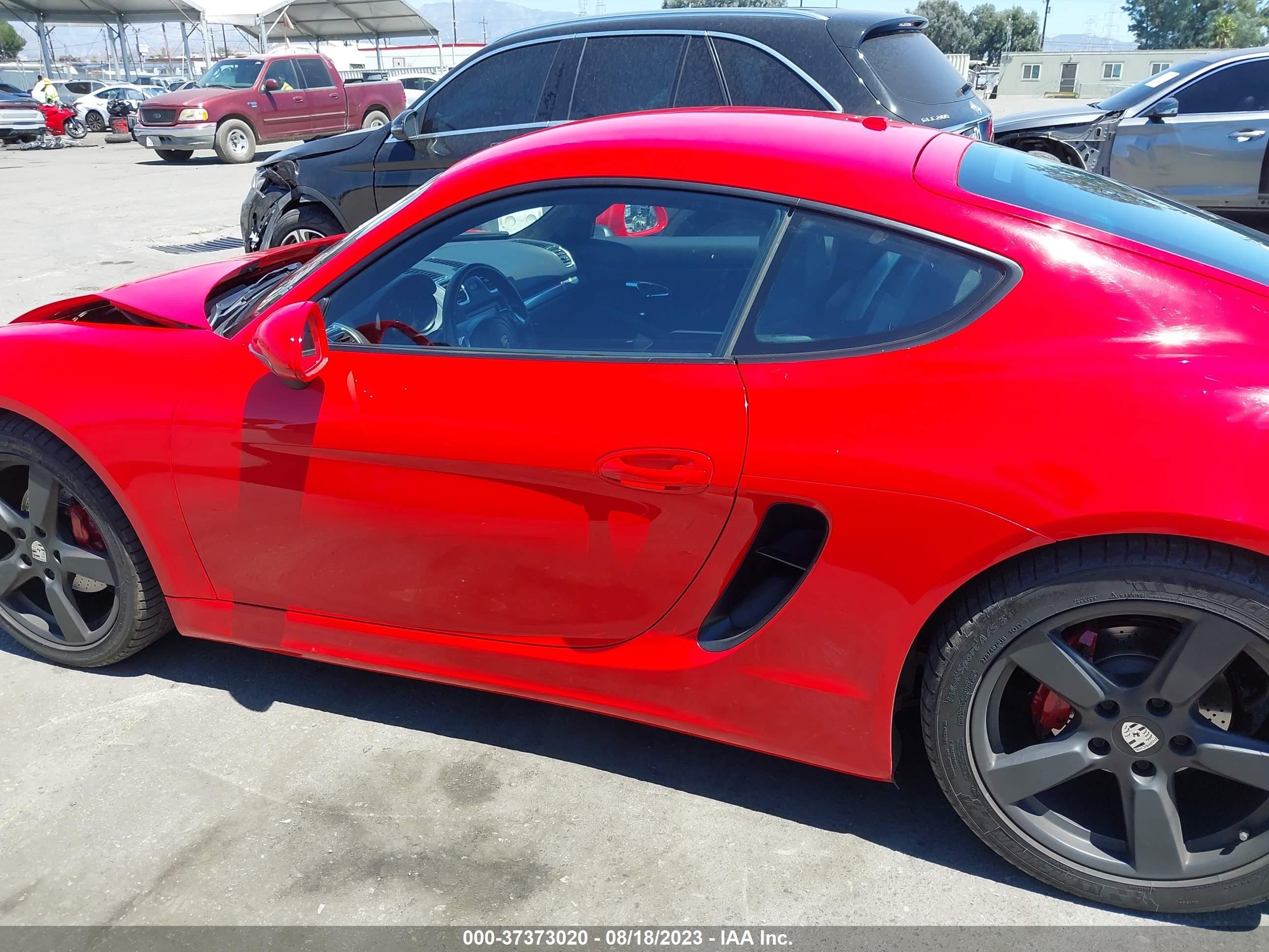 Photo 13 VIN: WP0AA2A80EK171408 - PORSCHE CAYMAN 