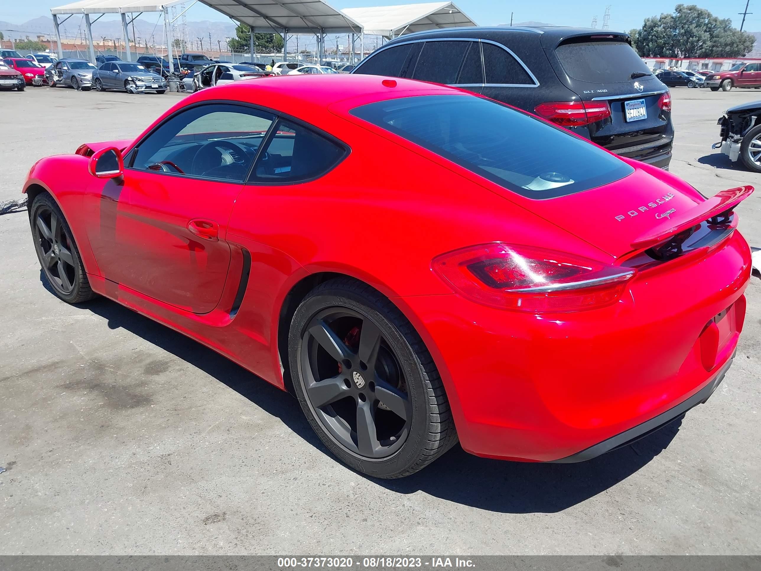 Photo 2 VIN: WP0AA2A80EK171408 - PORSCHE CAYMAN 