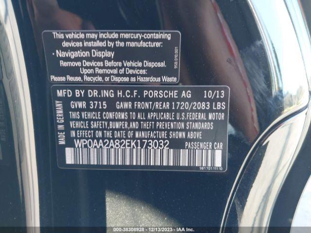 Photo 8 VIN: WP0AA2A82EK173032 - PORSCHE CAYMAN 