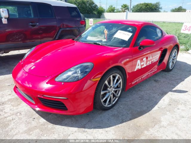 Photo 1 VIN: WP0AA2A82JK260858 - PORSCHE 718 CAYMAN 