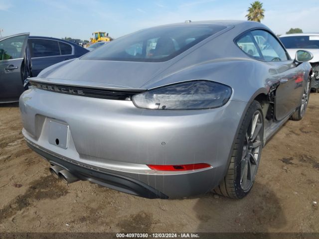 Photo 3 VIN: WP0AA2A82MS260377 - PORSCHE 718 CAYMAN 