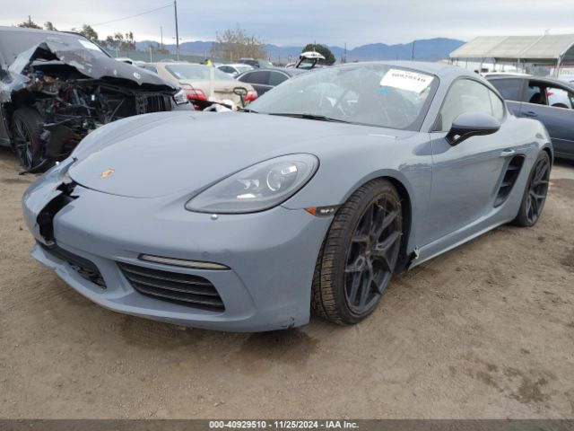 Photo 1 VIN: WP0AA2A82PS260108 - PORSCHE 718 CAYMAN 