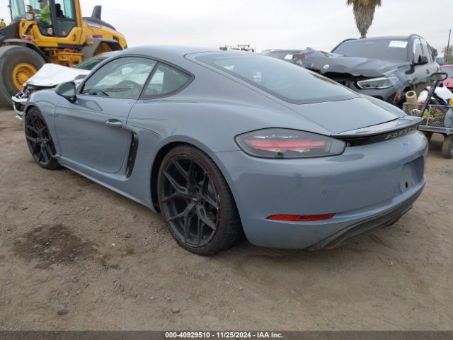 Photo 2 VIN: WP0AA2A82PS260108 - PORSCHE 718 CAYMAN 