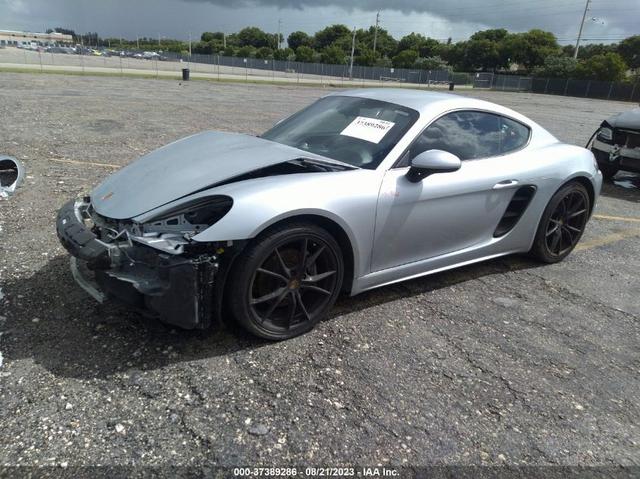 Photo 1 VIN: WP0AA2A83JK262604 - PORSCHE 718 CAYMAN 