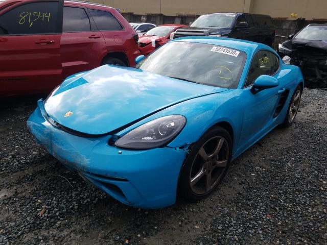 Photo 1 VIN: WP0AA2A84HS270219 - PORSCHE CAYMAN 718 