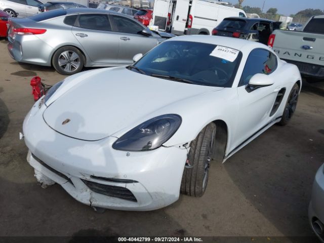 Photo 1 VIN: WP0AA2A84HS270771 - PORSCHE 718 CAYMAN 