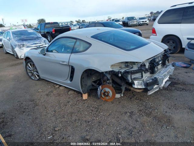 Photo 2 VIN: WP0AA2A84KS260538 - PORSCHE 718 CAYMAN 