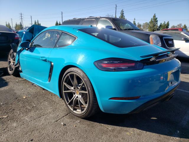 Photo 2 VIN: WP0AA2A86HS270206 - PORSCHE CAYMAN 