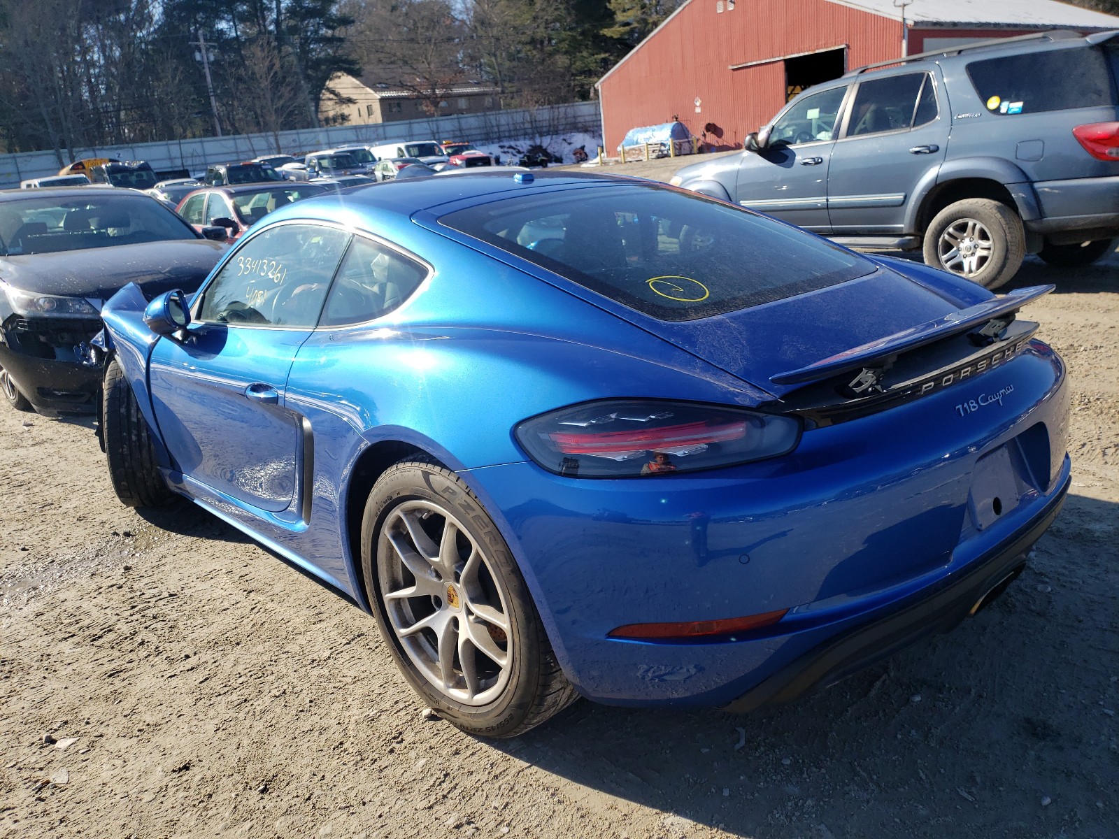 Photo 2 VIN: WP0AA2A86JK262600 - PORSCHE CAYMAN 