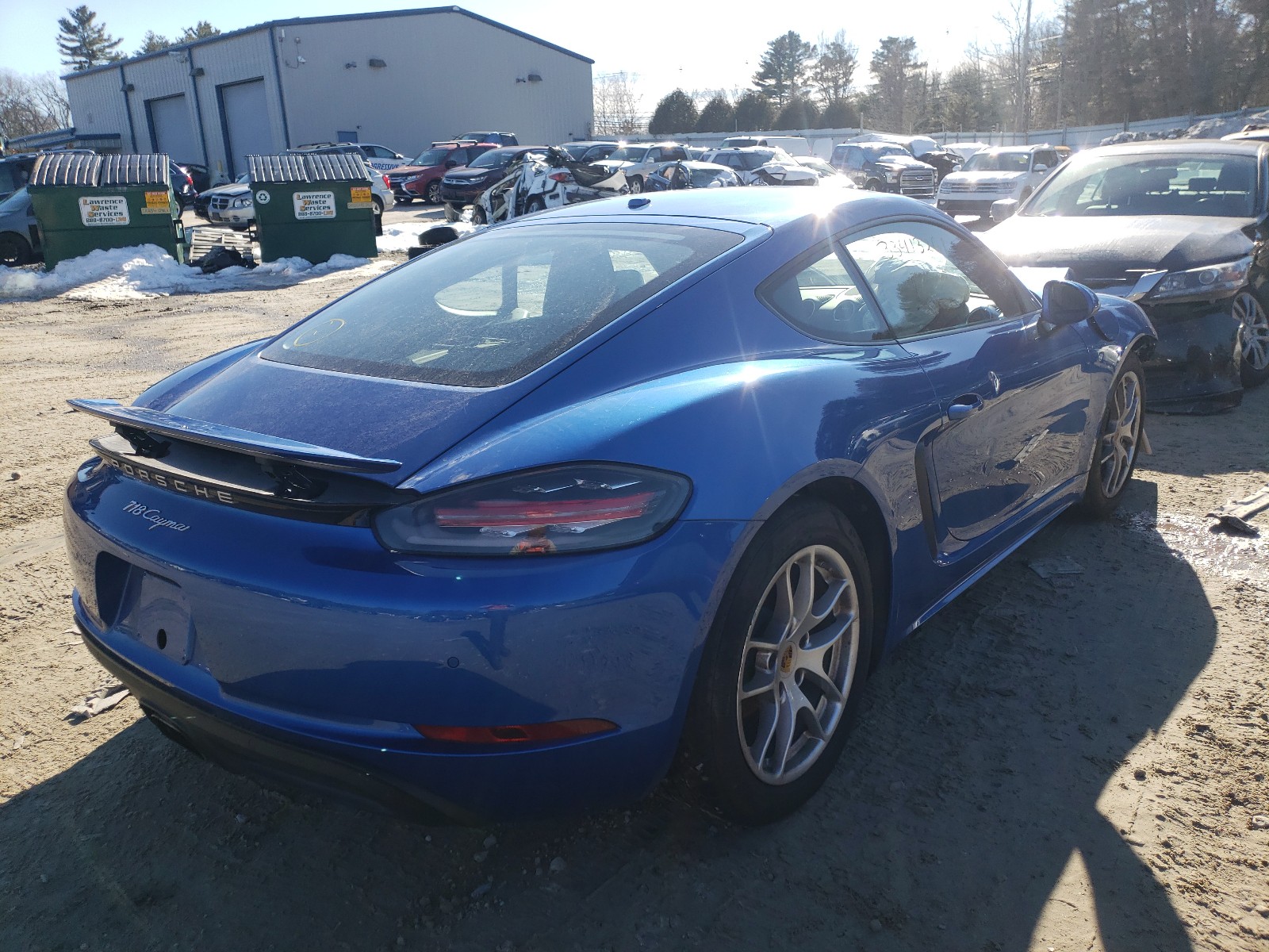 Photo 3 VIN: WP0AA2A86JK262600 - PORSCHE CAYMAN 