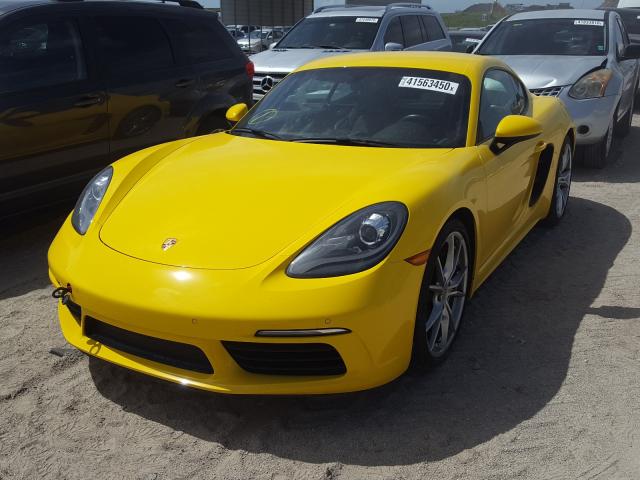 Photo 1 VIN: WP0AA2A87JK260838 - PORSCHE CAYMAN 