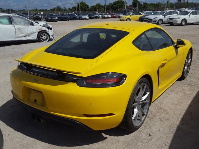 Photo 3 VIN: WP0AA2A87JK260838 - PORSCHE CAYMAN 