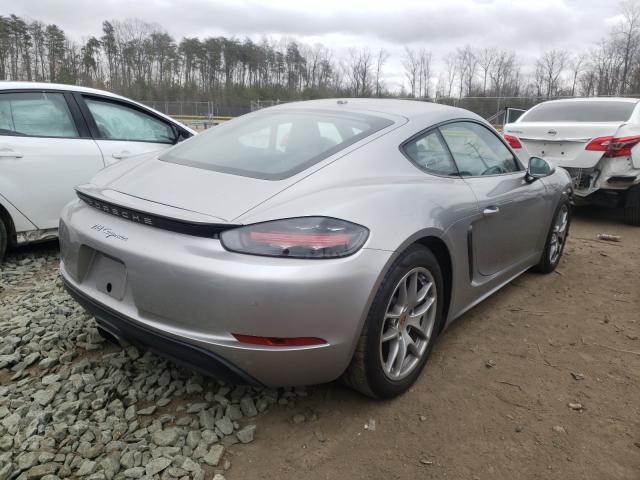 Photo 3 VIN: WP0AA2A87JK261570 - PORSCHE CAYMAN 