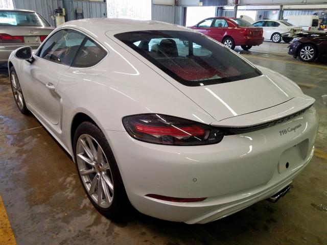 Photo 2 VIN: WP0AA2A87JS260287 - PORSCHE CAYMAN 