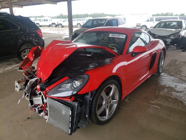 Photo 1 VIN: WP0AA2A88JK261173 - PORSCHE CAYMAN 