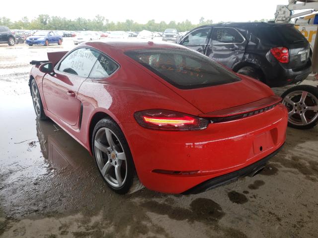 Photo 2 VIN: WP0AA2A88JK261173 - PORSCHE CAYMAN 