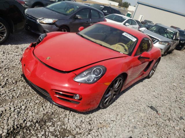 Photo 1 VIN: WP0AA2A89EK170693 - PORSCHE CAYMAN 