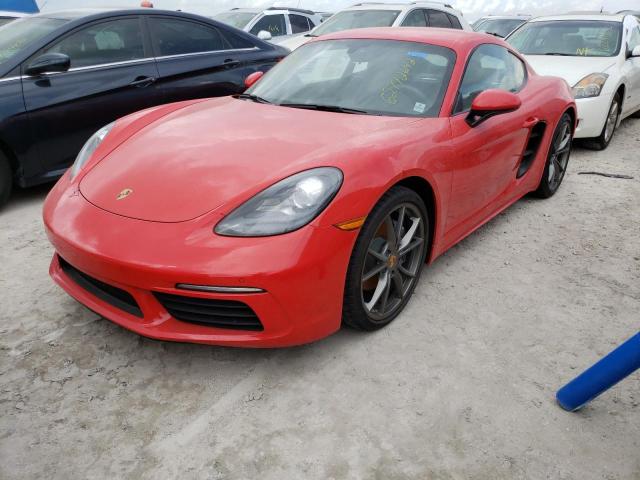 Photo 1 VIN: WP0AA2A89JK262204 - PORSCHE CAYMAN 