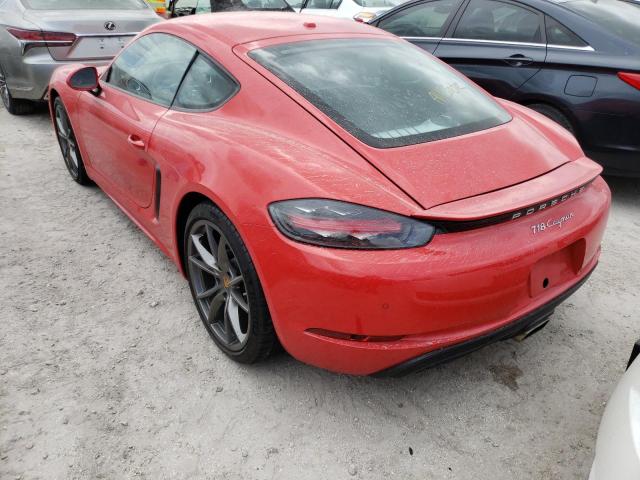 Photo 2 VIN: WP0AA2A89JK262204 - PORSCHE CAYMAN 