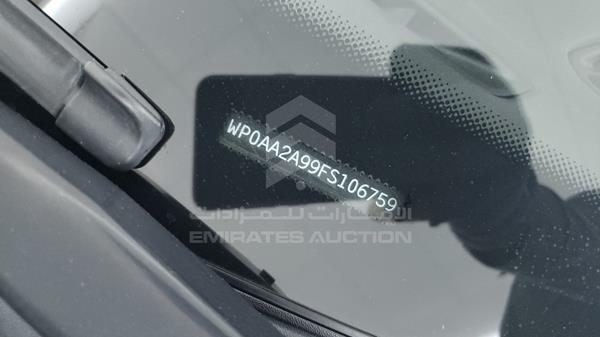 Photo 2 VIN: WP0AA2A99FS106759 - PORSCHE CARRERA 