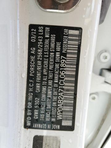 Photo 12 VIN: WP0AB2A71CL061897 - PORSCHE PANAMERA 