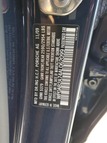 Photo 11 VIN: WP0AB2A74AL062099 - PORSCHE PANAMERA S 