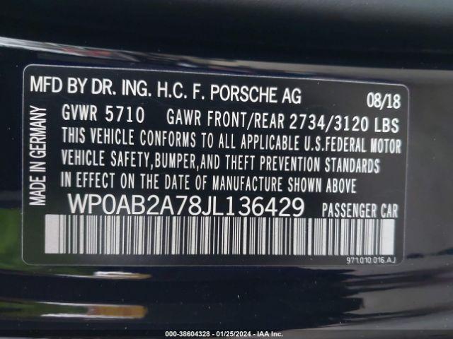 Photo 8 VIN: WP0AB2A78JL136429 - PORSCHE PANAMERA 