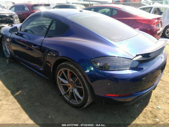 Photo 2 VIN: WP0AB2A81LS275089 - PORSCHE 718 CAYMAN 