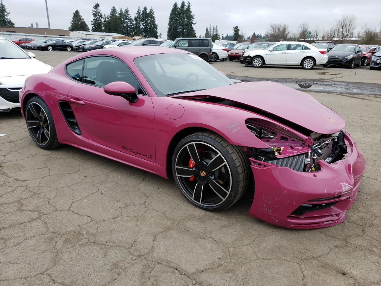 Photo 3 VIN: WP0AB2A81PS268097 - PORSCHE CAYMAN 