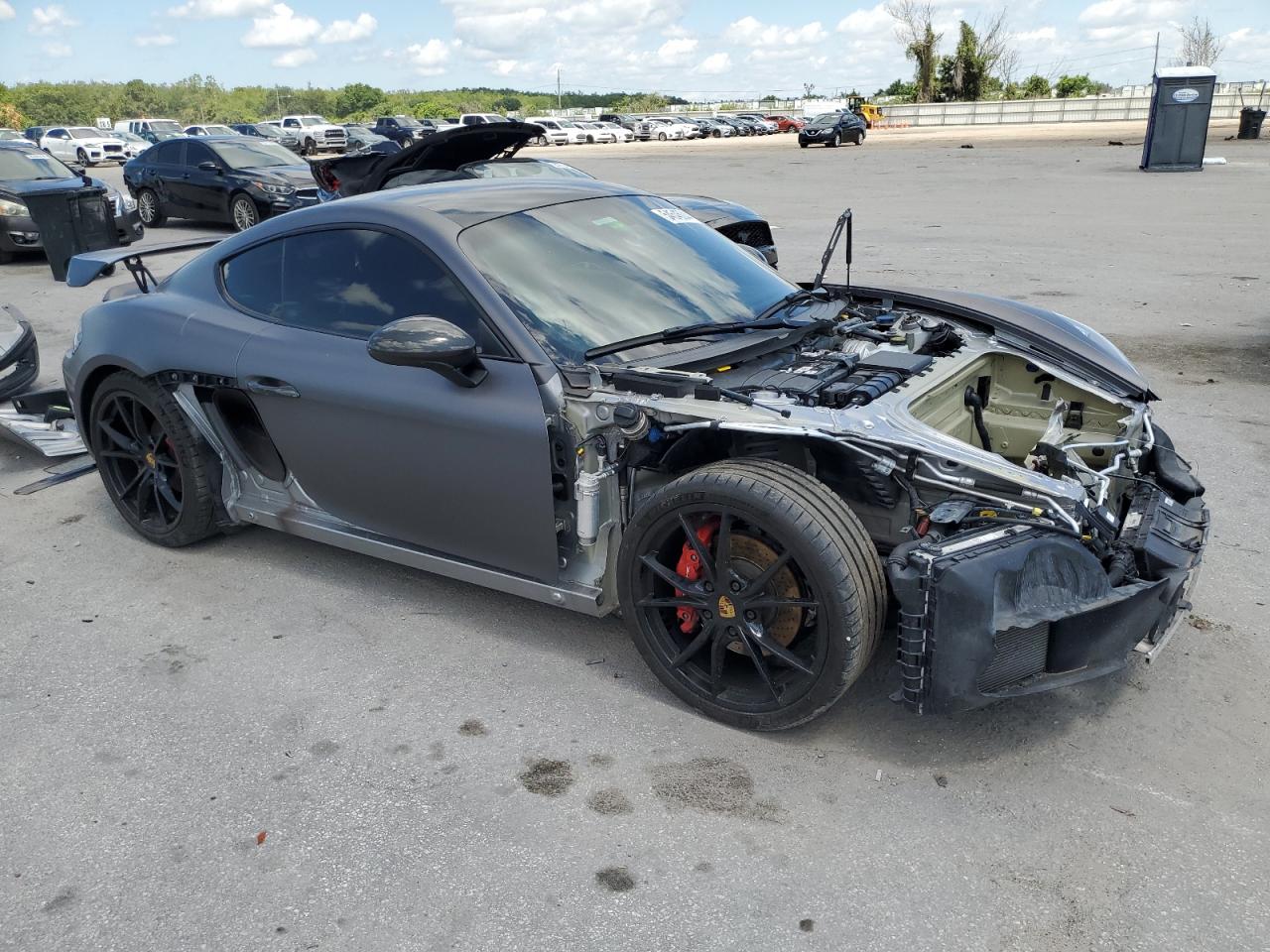 Photo 3 VIN: WP0AB2A82JS278354 - PORSCHE CAYMAN 